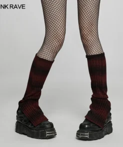 Punk Rave Nikita Leg Warmers - Red