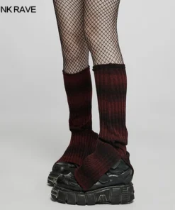 Punk Rave Nikita Leg Warmers - Red