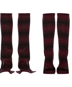 Punk Rave Nikita Leg Warmers - Red