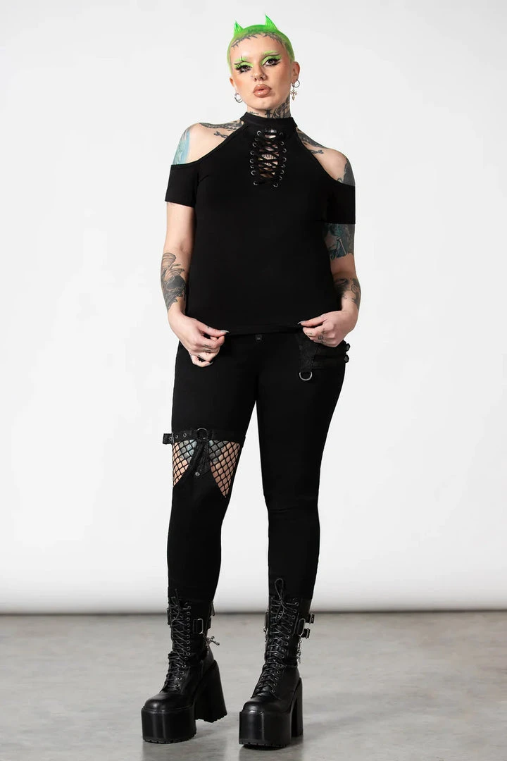 Killstar No Secrets Cap Sleeve Top 5 Killstar No Secrets Cap Sleeve Top