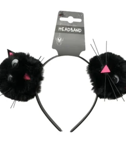 Gothic Attitude Novelty Black Cat Headband