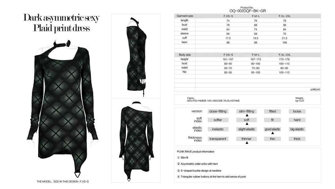 New Arrivals Punk Rave Tabitha Asymmetric Dress 11 New Arrivals Punk Rave Tabitha Asymmetric Dress