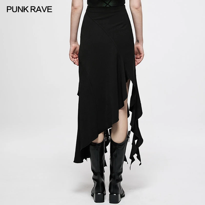 Punk Rave Lucinda Skirt - Black 8 Punk Rave Lucinda Skirt - Black