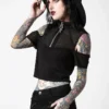 Ladies Killstar Orb Crop Top 2 Ladies Killstar Orb Crop Top