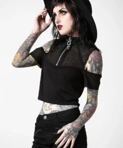 Ladies Killstar Orb Crop Top