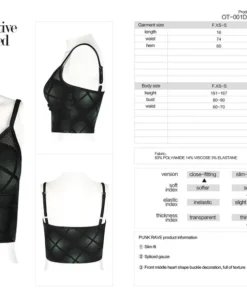 Punk Rave Beating Heart Crop Top - Green New Arrivals 19 Punk Rave Beating Heart Crop Top - Green New Arrivals