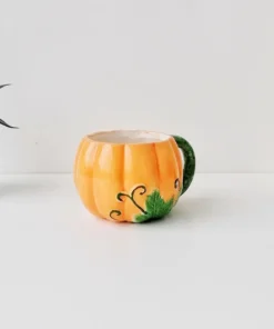 Weird & Wonderful Ceramics Orange Pumpkin Mug 13 Weird & Wonderful Ceramics Orange Pumpkin Mug