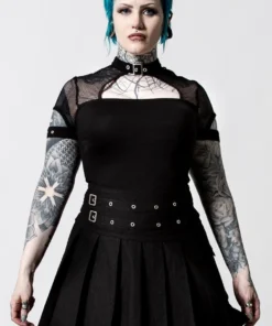 Killstar Parish Mesh Top Ladies