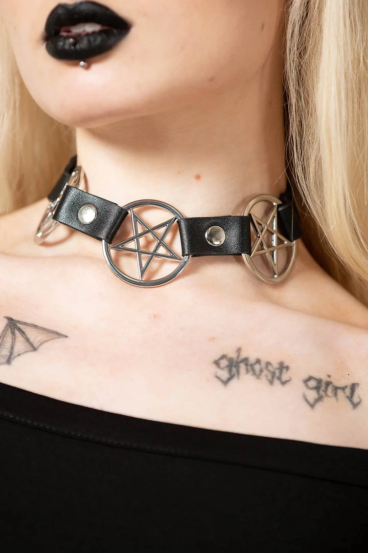 Killstar Pentabound Choker 3 Killstar Pentabound Choker