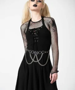 Accessories Killstar Pentamance Chain Belt
