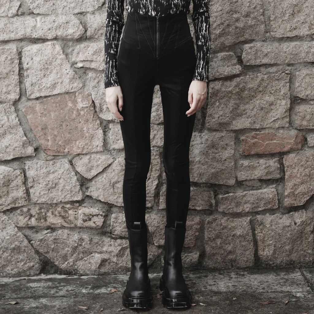 Punk Rave Orenda Faux Leather Trousers 3 Punk Rave Orenda Faux Leather Trousers