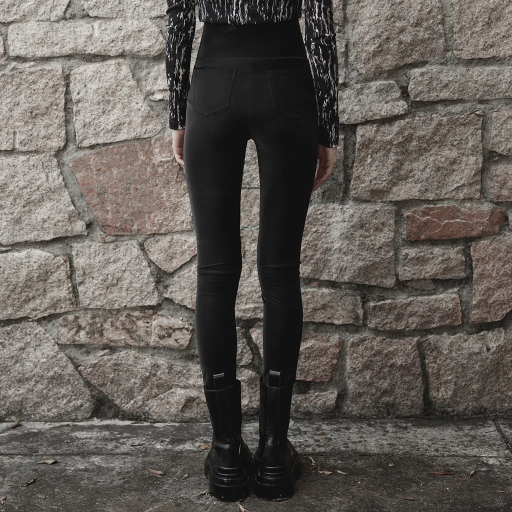 Punk Rave Orenda Faux Leather Trousers 5 Punk Rave Orenda Faux Leather Trousers