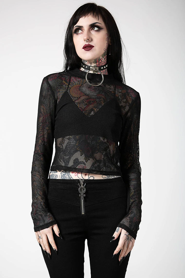Killstar Planetary Party Mesh Top 3 Killstar Planetary Party Mesh Top