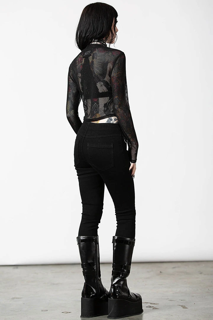 Killstar Planetary Party Mesh Top 6 Killstar Planetary Party Mesh Top
