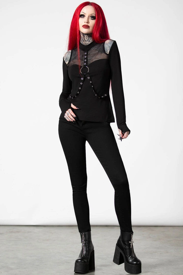 Killstar Pogo Long Sleeve Top 5 Killstar Pogo Long Sleeve Top