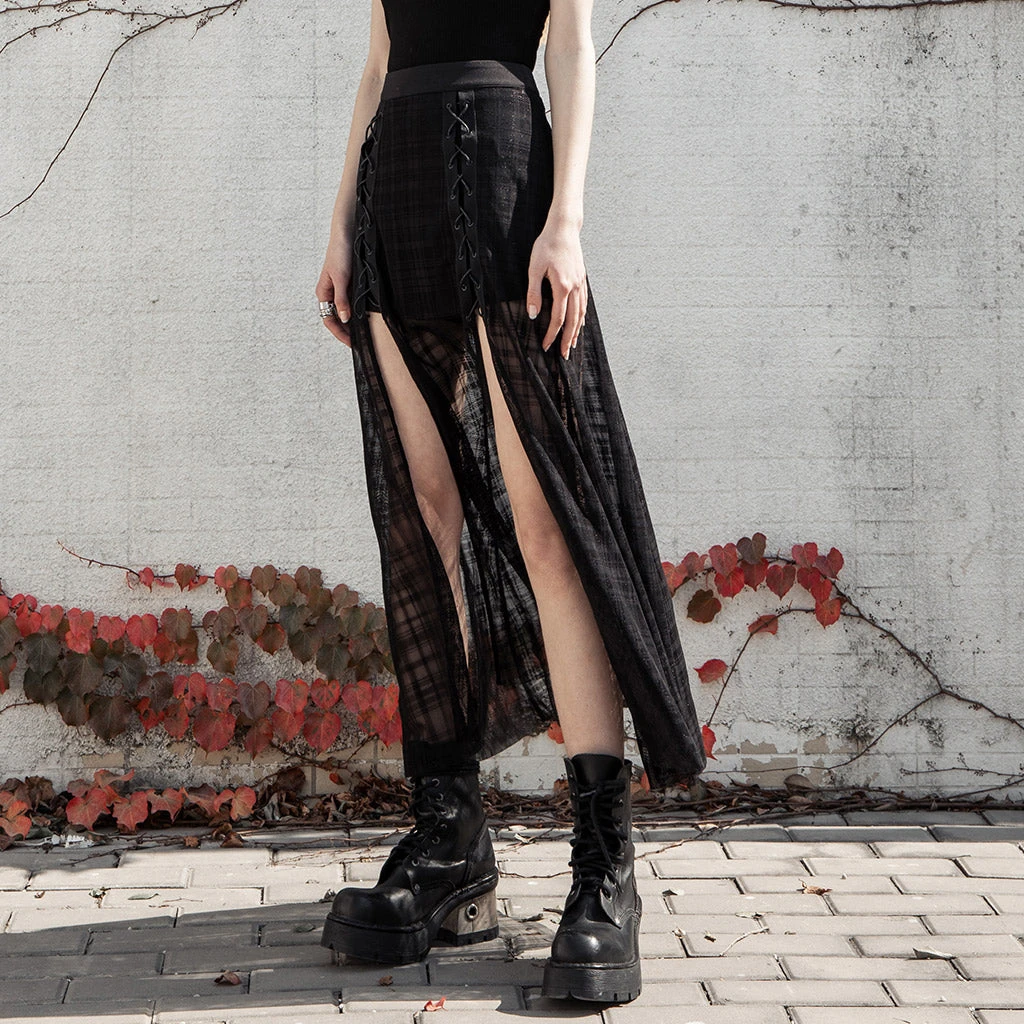 Punk Rave Radella Mesh Skirt 4 Punk Rave Radella Mesh Skirt