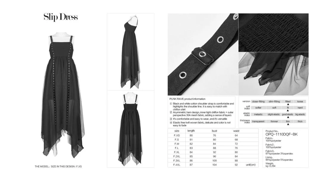 Punk Rave Delta Dress - Black 9 Punk Rave Delta Dress - Black