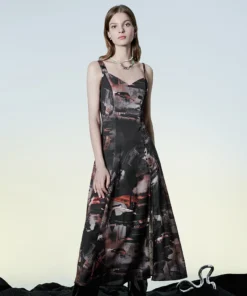 Ladies Punk Rave Wild Wasteland Long Slip Dress