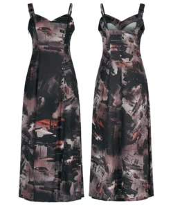 Ladies Punk Rave Wild Wasteland Long Slip Dress