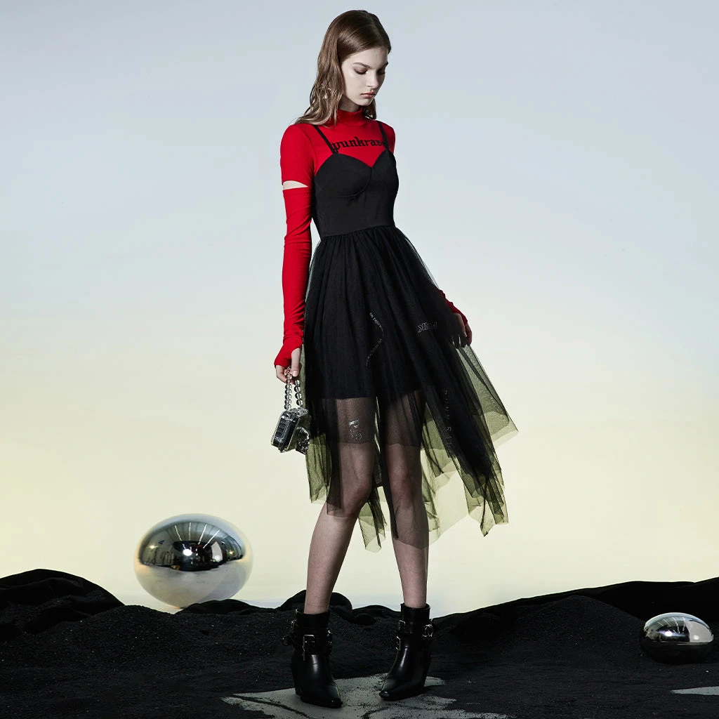 Punk Rave Zia Mesh Slip Dress 6 Punk Rave Zia Mesh Slip Dress