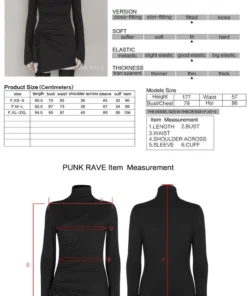 Punk Rave Luane Dress Ladies 19 Punk Rave Luane Dress Ladies