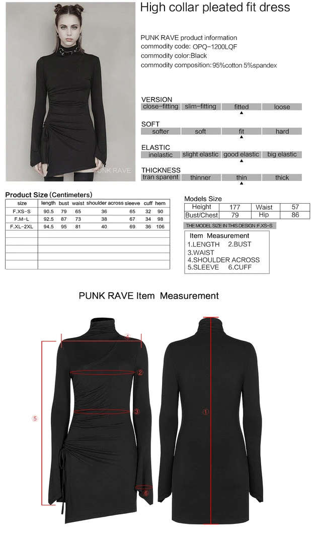 Punk Rave Luane Dress Ladies 11 Punk Rave Luane Dress Ladies