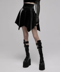 Punk Rave Vampira Mini Skirt
