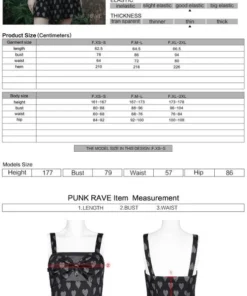 Ladies Punk Rave Amore Dress - Hearts