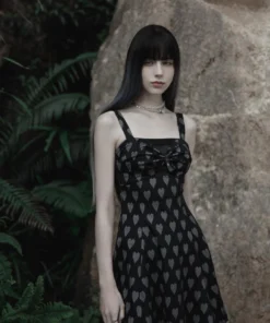 Ladies Punk Rave Amore Dress - Hearts
