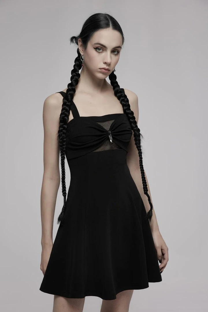 Ladies Punk Rave Amore Dress - Black 4 Ladies Punk Rave Amore Dress - Black