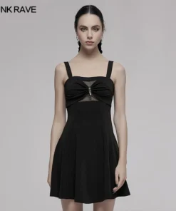 Ladies Punk Rave Amore Dress - Black 25 Ladies Punk Rave Amore Dress - Black