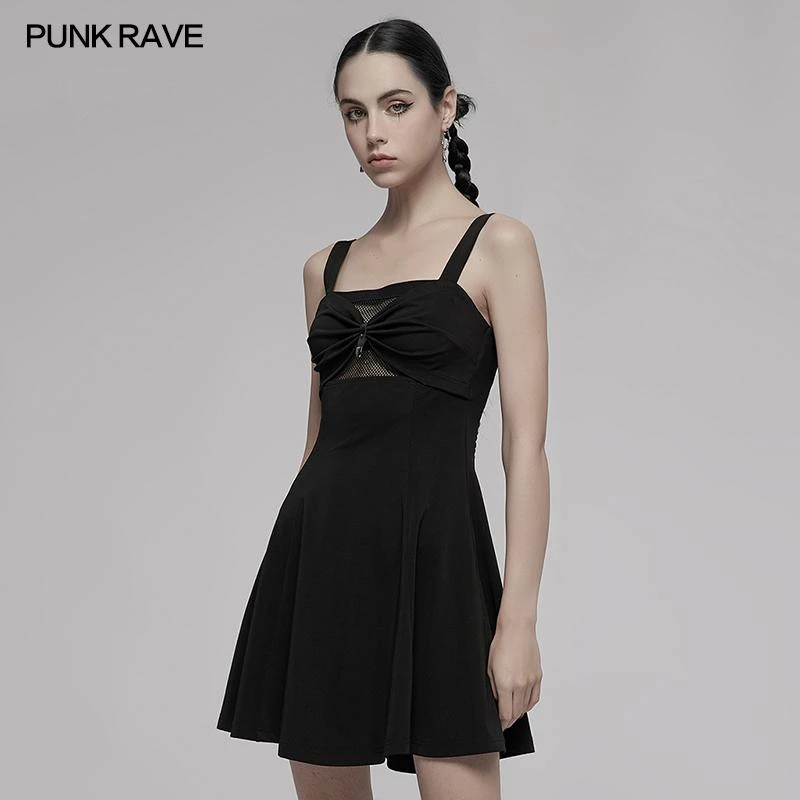 Ladies Punk Rave Amore Dress - Black 3 Ladies Punk Rave Amore Dress - Black