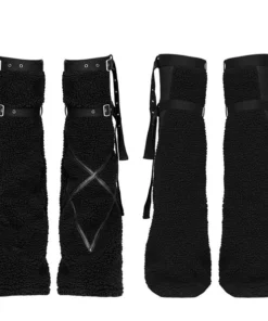 Punk Rave Armelle Leg Warmers - Black Accessories