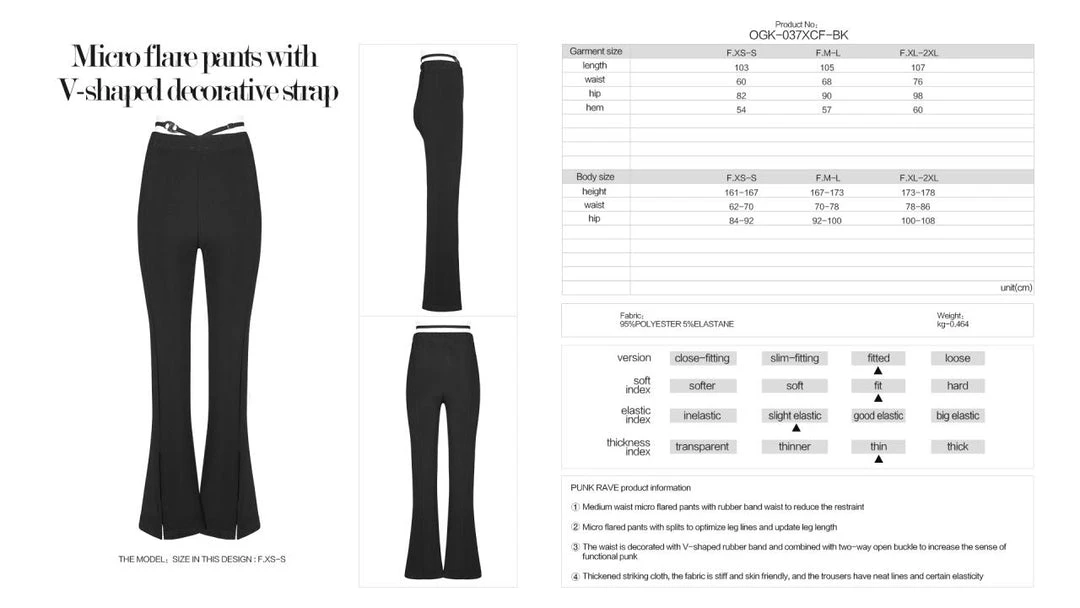 Ladies Punk Rave Ayna Flares 9 Ladies Punk Rave Ayna Flares