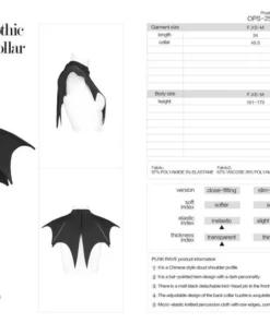 Punk Rave Barbastella Collar 20 Punk Rave Barbastella Collar