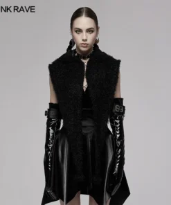 Punk Rave Batty Hooded Capelet - Black 27 Punk Rave Batty Hooded Capelet - Black