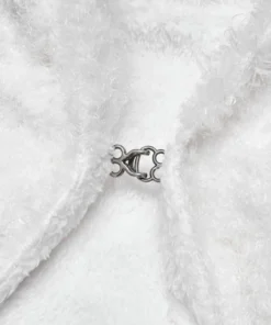 Punk Rave Batty Hooded Capelet - White