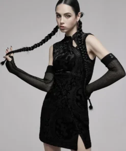 Punk Rave Black Dragon Dress