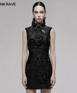 Punk Rave Black Dragon Dress
