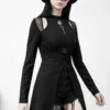 Punk Rave Brea High Split Dress Ladies