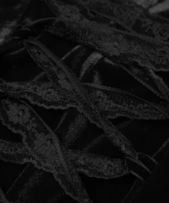 Punk Rave Britta Velvet Dress - Black 25 Punk Rave Britta Velvet Dress - Black