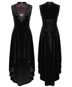 Punk Rave Britta Velvet Dress - Black 22 Punk Rave Britta Velvet Dress - Black