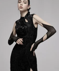 Accessories Punk Rave Daeni Sleeves With Halter Chain