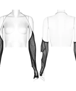 Accessories Punk Rave Daeni Sleeves With Halter Chain