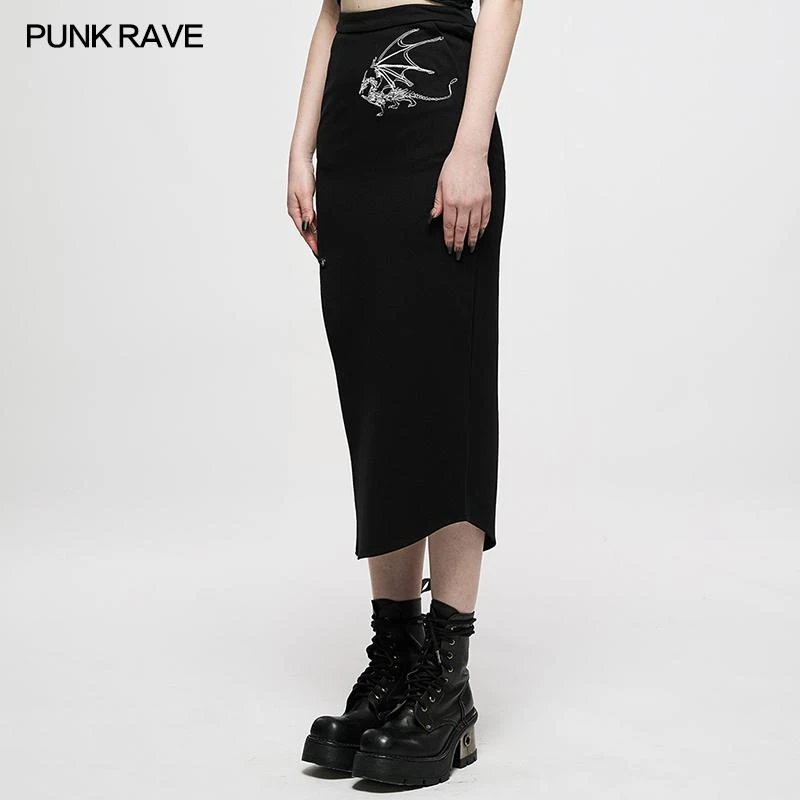 Punk Rave Danita Skirt - Black 7 Punk Rave Danita Skirt - Black