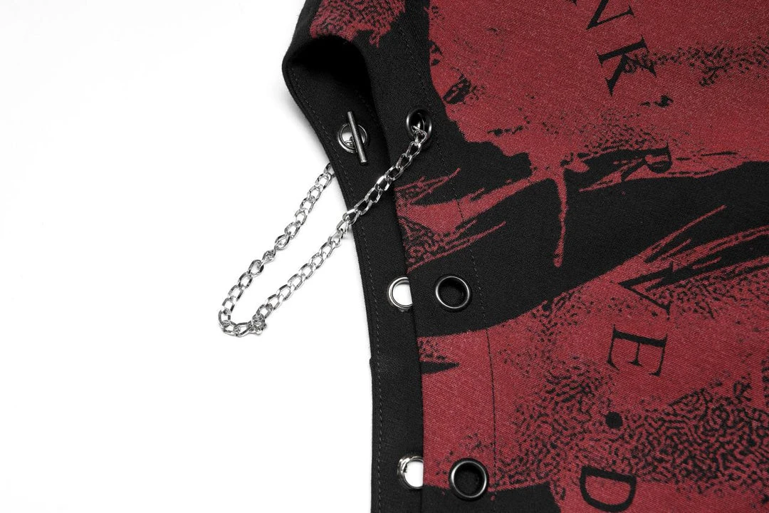 Punk Rave Danita Skirt - Red Ladies 11 Punk Rave Danita Skirt - Red Ladies