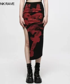 Punk Rave Danita Skirt - Red Ladies 16 Punk Rave Danita Skirt - Red Ladies