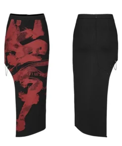 Punk Rave Danita Skirt - Red Ladies 19 Punk Rave Danita Skirt - Red Ladies