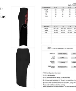 Punk Rave Danita Skirt - Red Ladies 20 Punk Rave Danita Skirt - Red Ladies