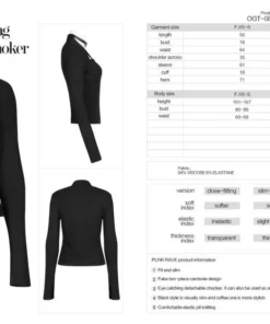 Punk Rave Dayla Choker Top